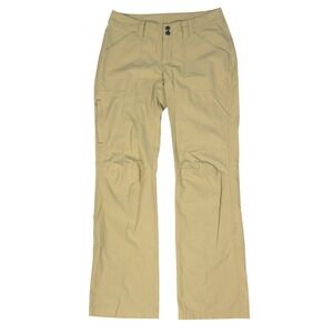 Patagonia Technical Pants‎ Size 4 Wide Leg Outdoor Hiking Adventure Tan